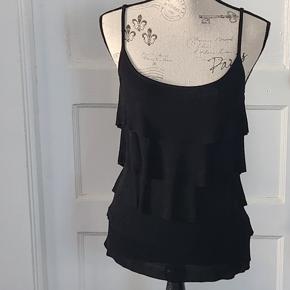 Banana Republic Black Layered Camisole